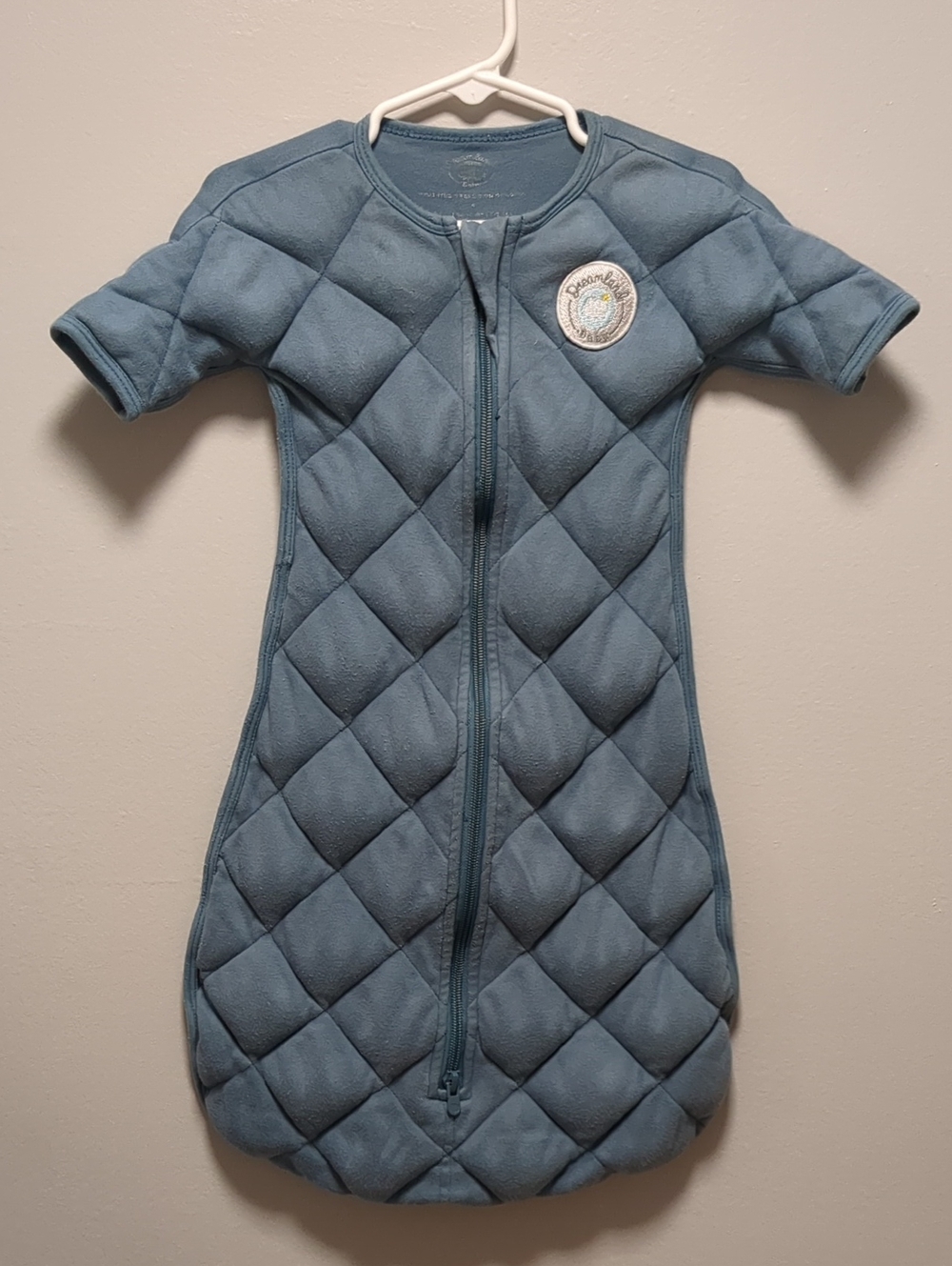 Dreamland Baby Dream Transition Sleep Sack Blue 100% Cotton 3/6 Months